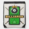 personalized pool hall name 8 ball crown billiards drawstring bag r25615fcdfa1e4fe9831eac45cabd503e zffcx 1000 - Billiard Gifts Store
