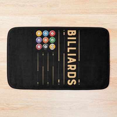 Billiards And Balls 2022 Bath Mat Official Billiard Merch