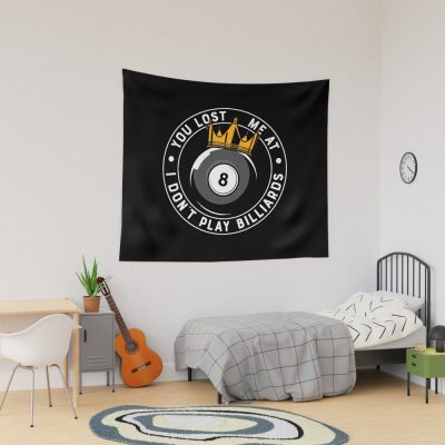 You Lost Me At Billiards 2022 Tapestry Official Billiard Merch