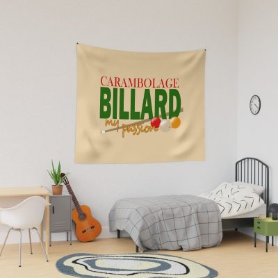 Carambolage Billiard My Passion Tapestry Official Billiard Merch