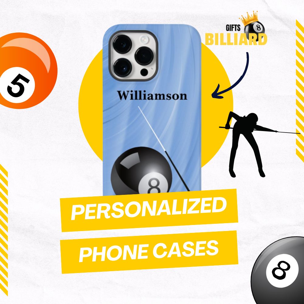 Billiard Gifts Store Personalized Billiard Phone Cases